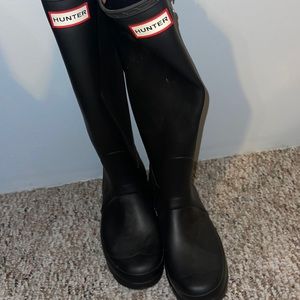 Hunter tall rain boots